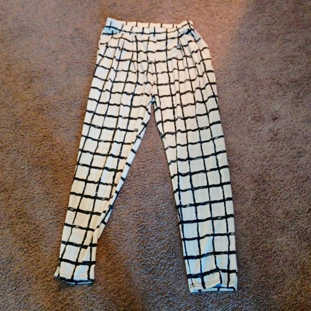 Women's geometric harem pants